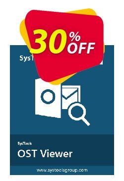 SysTools OST Viewer Pro - 50 Users  Coupon discount SysTools coupon 36906 - 