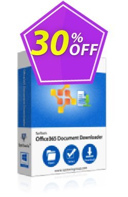 30% OFF SysTools Office 365 Document Downloader - 100 Users  Coupon code