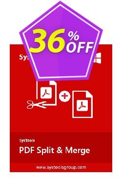 36% OFF SysTools PDF Split & Merge Coupon code