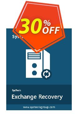 30% OFF SysTools Exchange Recovery - Enterprise  Coupon code