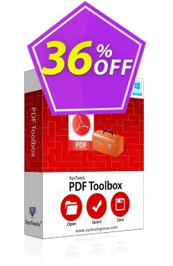 36% OFF SysTools PDF Toolbox Coupon code