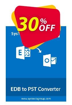 SysTools EDB to PST Converter - Corporate  Coupon discount SysTools coupon 36906 - 