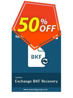 30% OFF SysTools Exchange BKF Recovery, verified