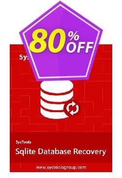 80% OFF SysTools SQLite Recovery (Enterprise License), verified