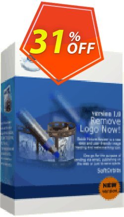 31% OFF SoftOrbits Remove Logo Now - Business License Coupon code
