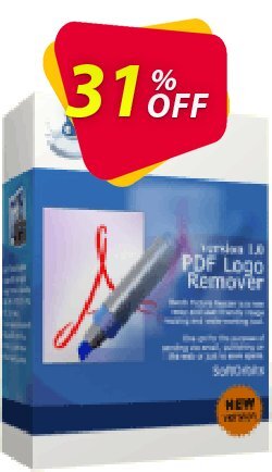 31% OFF SoftOrbits PDF Logo Remover - Business License Coupon code