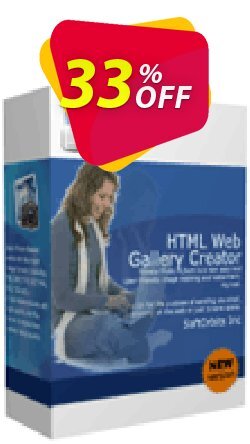 33% OFF SoftOrbits Html Web Gallery Creator - Business License Coupon code