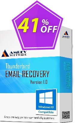 41% OFF Amrev Thunderbird Email Recovery Coupon code