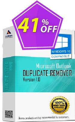 41% OFF Amrev Outlook Duplicate Remover Coupon code