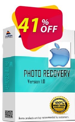 41% OFF Amrev Photo Recovery Software - for MAC  Coupon code