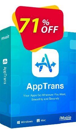 71% OFF AppTrans for Mac Coupon code