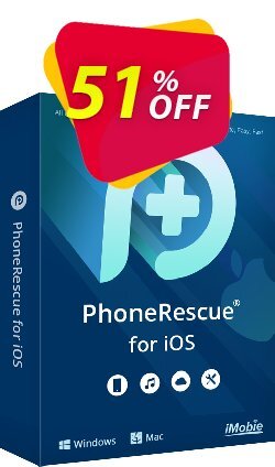 PhoneRescue for iOS Coupon discount 51% OFF PhoneRescue for iOS, verified - Super discount code of PhoneRescue for iOS, tested & approved