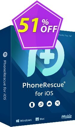 PhoneRescue for iOS MAC - 3-Month License  Coupon discount PhoneRescue for iOS impressive sales code 2024 - 30OFF Coupon Imobie