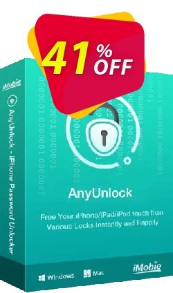 40% OFF AnyUnlock - Bypass Activation Lock for MAC Lifetime Plan, verified