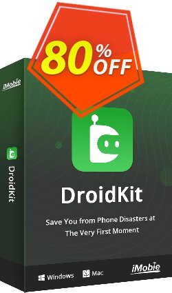 80% OFF DroidKit - Full Toolkit - 1-Year  Coupon code