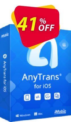 41% OFF AnyTrans - Lifetime Plan Coupon code