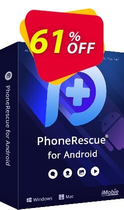 61% OFF PhoneRescue for Android Windows - 1-year License  Coupon code