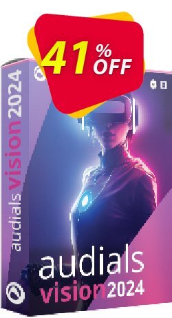 41% OFF Audials Vision 2024 Coupon code