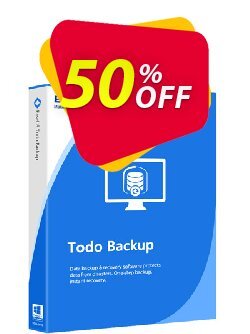 50% OFF EaseUS Todo Backup Advanced Server - 1 year  Coupon code