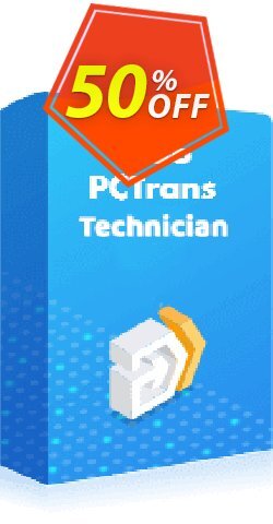 50% OFF EaseUS Todo PCTrans Technician - 1 year  Coupon code