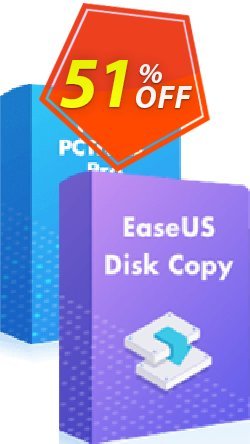 61% OFF Bundle: EaseUS Disk Copy Pro + PCTrans Pro Coupon code