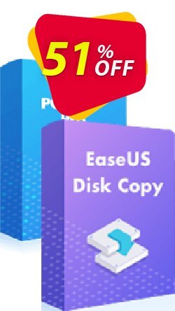 51% OFF Bundle: EaseUS Disk Copy Pro + PCTrans Pro Coupon code