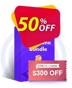 50% OFF EaseUS All-In-One Bundle 1-month License Coupon code