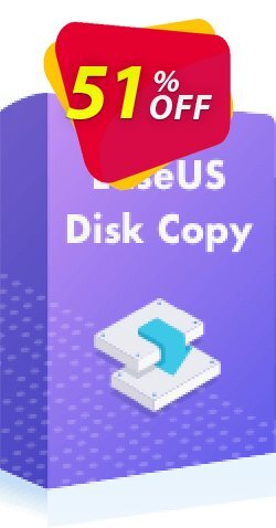 51% OFF EaseUS Disk Copy Pro - Lifetime  Coupon code