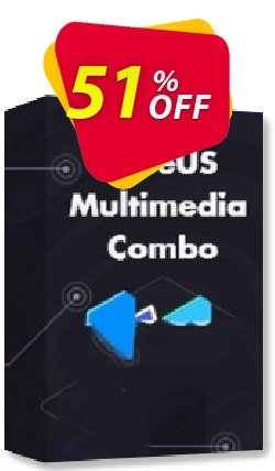 51% OFF EaseUS Multimedia Combo: MobiMover + RecExperts + Video Editor 1 month Coupon code