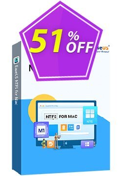 51% OFF EaseUS NTFS For Mac Lifetime Coupon code