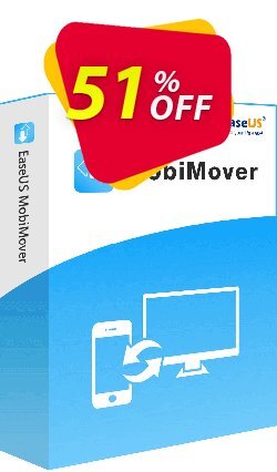 51% OFF EaseUS MobiMover Pro for Mac - 1 Year  Coupon code