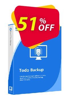 51% OFF EaseUS Todo Backup Workstation - 2 year  Coupon code