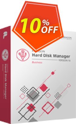 10% OFF Paragon Hard Disk Manager Business Coupon code