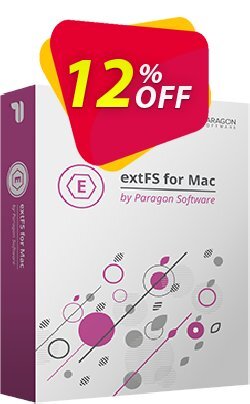 12% OFF Paragon extFS for Mac Coupon code