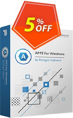 5% OFF PARAGON APFS for Windows, verified