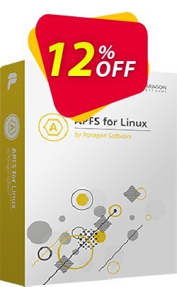 Paragon APFS for Linux Coupon discount 10% OFF Paragon APFS for Linux, verified - Impressive promotions code of Paragon APFS for Linux, tested & approved