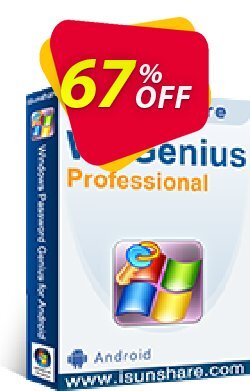 67% OFF iSunshare WPGenius Professional Coupon code