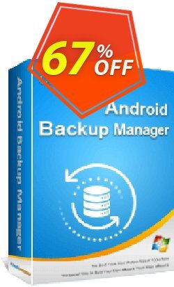 Coolmuster Android Backup Manager - Lifetime License Coupon discount 67% OFF Coolmuster Android Backup Manager - Lifetime License, verified - Special discounts code of Coolmuster Android Backup Manager - Lifetime License, tested & approved