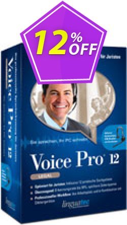 12% OFF Voice Pro 12 Legal Coupon code