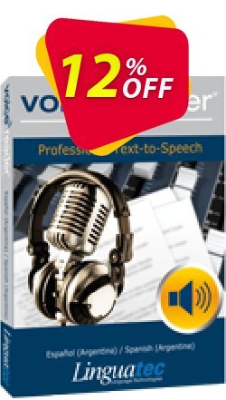 Coupon code Voice Reader Studio 15 SPA / Español (Argentina)/Spanish (Argentine)