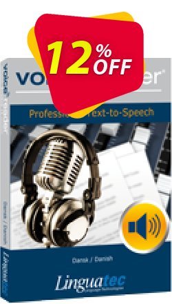 Coupon code Voice Reader Studio 15 DAD / Dansk/Danish