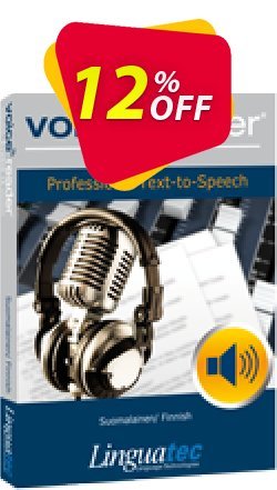 Coupon code Voice Reader Studio 15 FIF / Suomalainen/Finnish