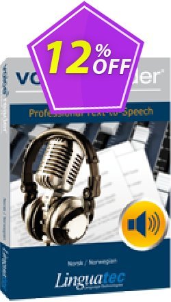 Voice Reader Studio 15 NON / Norsk/Norwegian Coupon discount Coupon code Voice Reader Studio 15 NON / Norsk/Norwegian - Voice Reader Studio 15 NON / Norsk/Norwegian offer from Linguatec