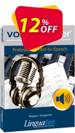 Voice Reader Studio 15 HUH / Magyar/Hungarian Coupon discount Coupon code Voice Reader Studio 15 HUH / Magyar/Hungarian - Voice Reader Studio 15 HUH / Magyar/Hungarian offer from Linguatec