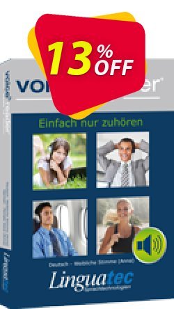 Coupon code Voice Reader Home 15 Deutsch - Weibliche Stimme [Petra] / German - Female voice [Petra]