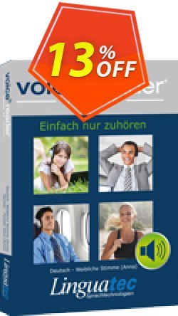 13% OFF Voice Reader Home 15 Deutsch - Männliche Stimme  - Yannick / German - Male voice  - Yannick  Coupon code