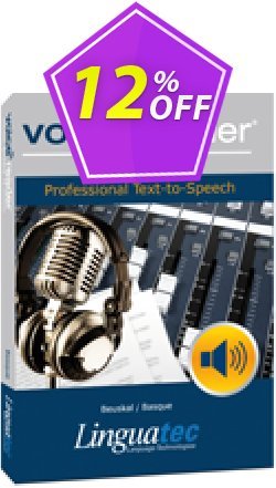 12% OFF Voice Reader Studio 15 BAE / Beuskal/Basque Coupon code