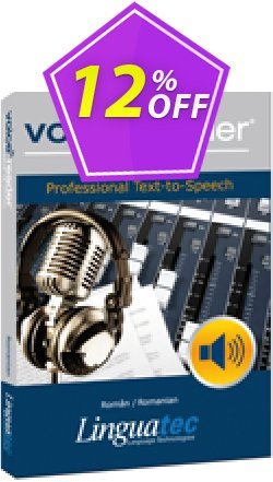 12% OFF Voice Reader Studio 15 ROR / Român/Romanian Coupon code