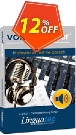 12% OFF Voice Reader Studio 15 CAH / Cantonese - Hong Kong  Coupon code