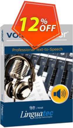 12% OFF Voice Reader Studio 15 HII / Hindi Coupon code